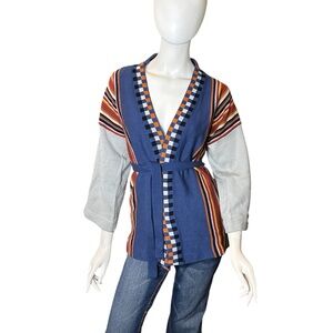 Vintage 70s Alexander’s Cardigan Sweater Belted Size Medium